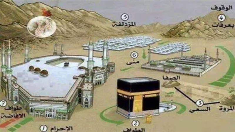 الحجاج يغادرون جبل عرفات ويتوجهون إلى المزدلفة