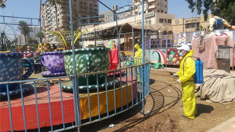 نشاط مكثف لصحة الدقهلية في اول أيام العيد