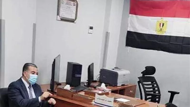 مدير إدارة مستشفيات مطروح تفقد مستشفى العزل بالنجيلة