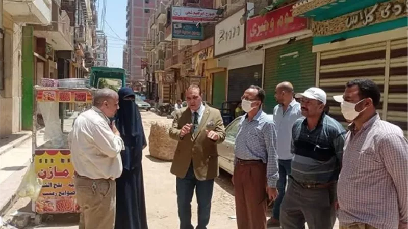 محافظ المنيا يوجه بتكثيف حملات المتابعة للحالة العامة بالشوارع والمخابز والأسواق