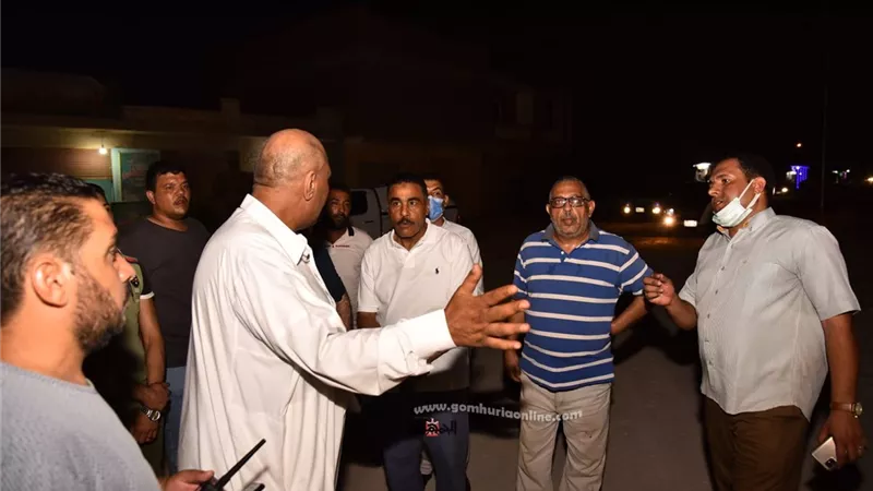 محافظ مطروح يتفقد الاعمال والمشروعات التي تنفذ بمدينة مرسي مطروح .. صور
