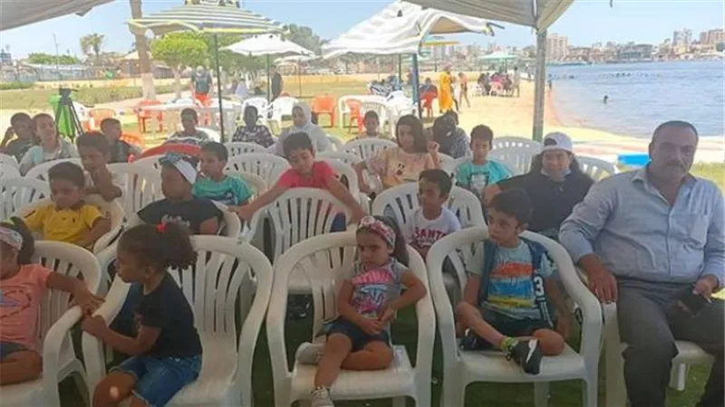 أيتام الإسماعيلية يحتفلون بعيد الأضحى على ضفاف قناة السويس ..صور