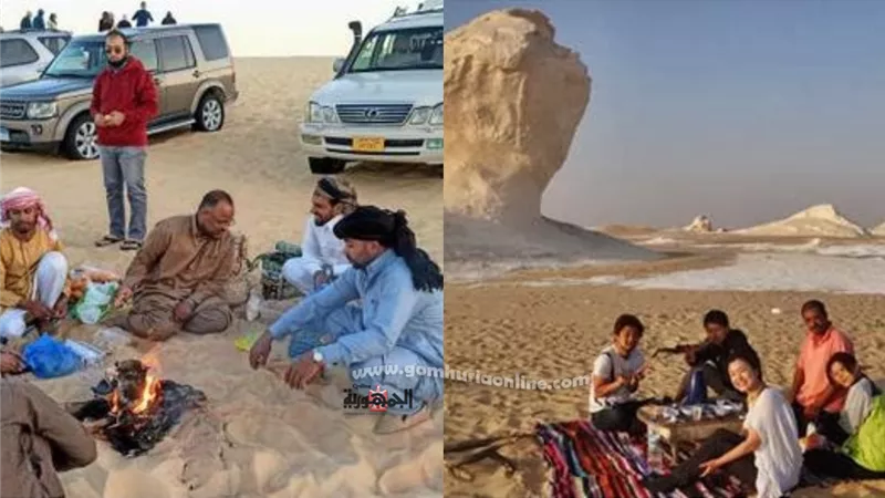 السفاري والتزحلق علي الرمال هوايه زوار سيوة من المصريين والاجانب