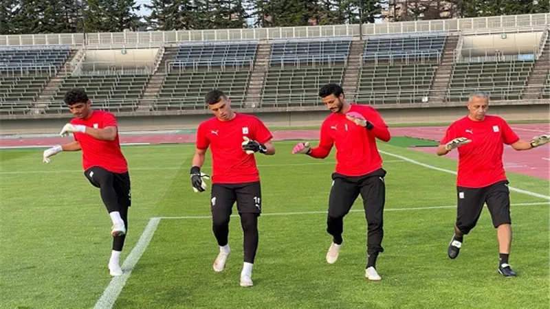 المنتخب الاوليمبى يختتم تدريبه الاساسى استعدادا للقاء اسبانيا