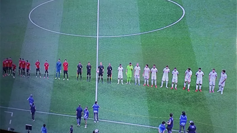 انطلاق مباراة منتخب مصر الاوليمبى واسبانيا