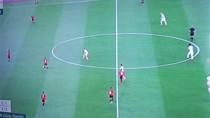 الشوط الاول ينتهى بالتعادل السلبى بين مصر واسبانيا