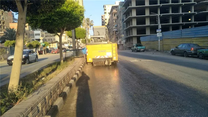 رفع 1000 طن قمامه خلال اليوم الأول والثاني من ايام عيد الاضحى المبارك بالمنصورة