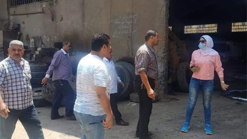 نائب محافظ القليوبية تتفقد مجزر قليوب وتتابع الحملة الميكانيكية