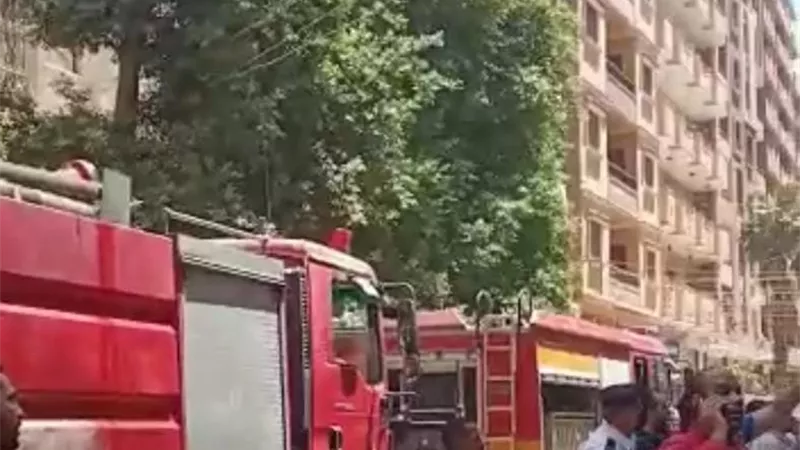 حريق بصالة جاكوزي بقليوب دون خسائر بشرية