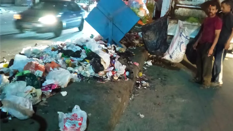 رفع ما 400 طن قمامه وحملة لضبط النباشين بالدقهلية