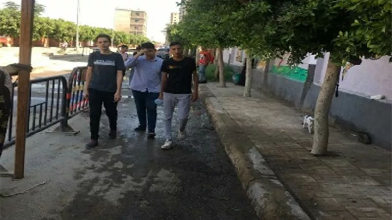 توافد طلاب الثانوية بالقليوبية على لجان امتحان التاريخ