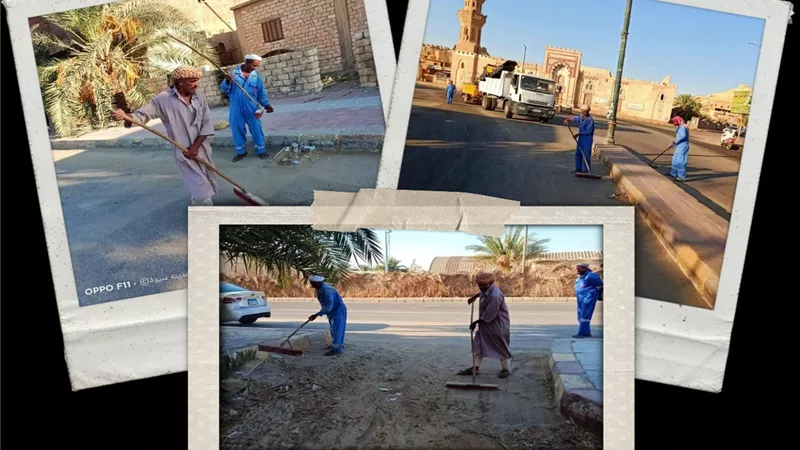 حملات للنظافة والتجميل اليومي بمدينة سيوة
