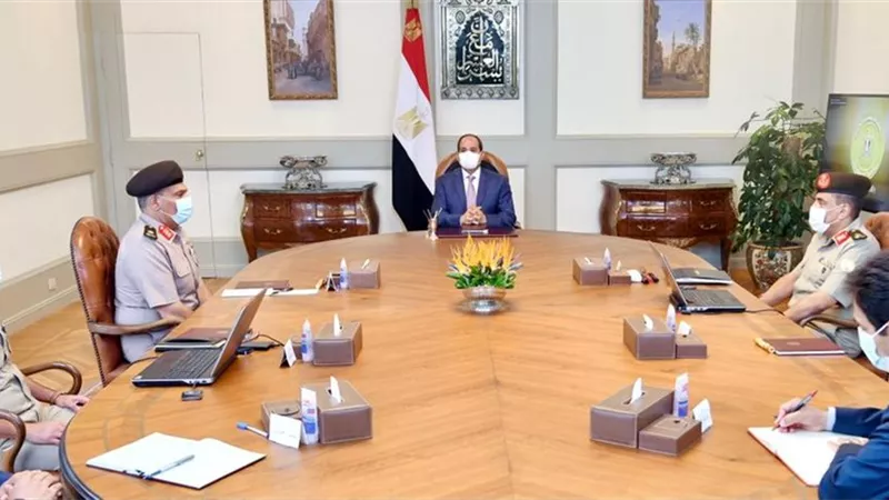 الرئيس السيسي يتابع مشروعات الهيئة الهندسية على مستوى الجمهورية