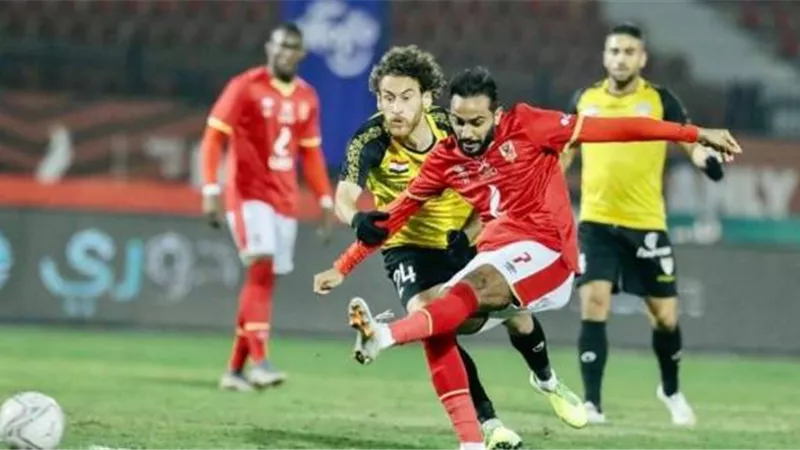 الشوط الاول .. الاهلى يتقدم على الانتاج بلدغة معلول