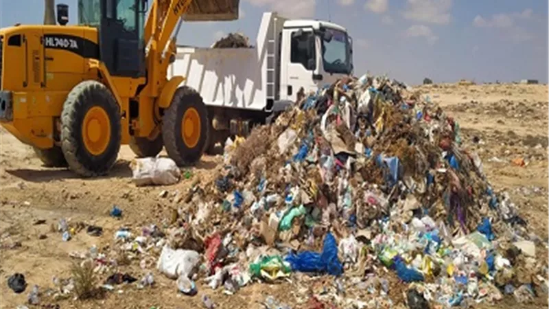 حملات نظافة ورش وتطهير بمدن مطروح