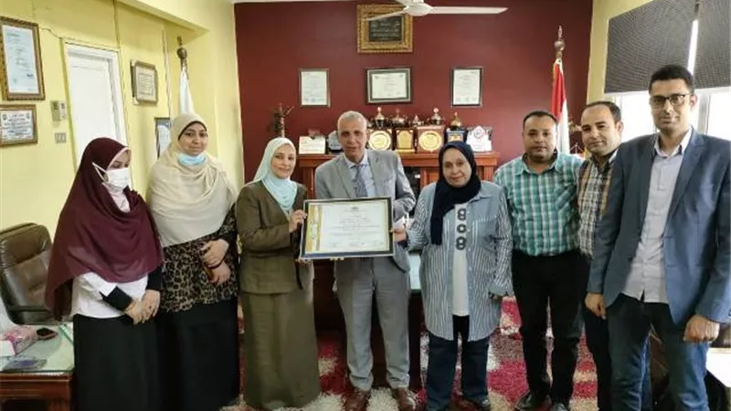محطة الكراتية بقنا تحصل على شهادة اعتماد خطة مأمونية المياه