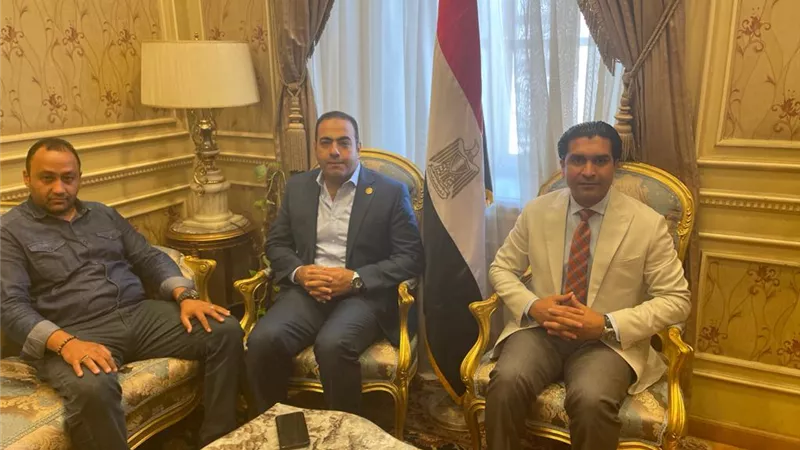 تفاصيل لقاء رئيس شباب النواب بوفد 