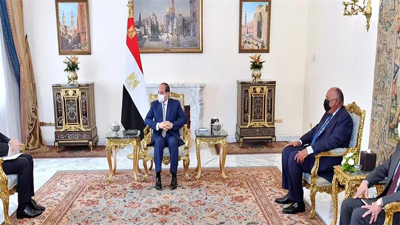 الرئيس السيسي يبحث مع وزير الخارجية الأردني مستجدات الأوضاع في المنطقة