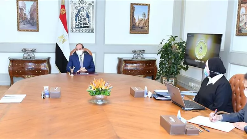 الرئيس السيسي يبحث مع مدبولي وجامع جهود توطين الصناعة وتوفير مستلزمات الإنتاج
