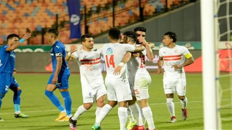 الزمالك يهزم منتخب القسم الثاني بسباعية نظيفة استعدادًا للمحلة