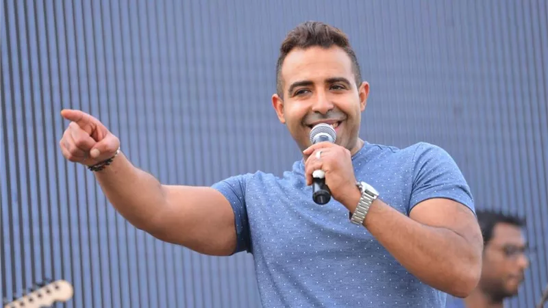 حقيقة فيديو اعتداء محمد عدوية على شاب وفتاة بالملاهي