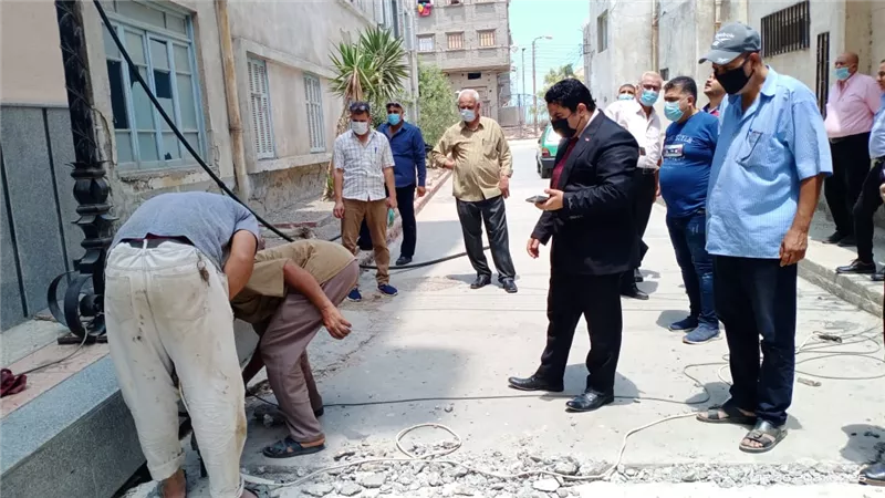 إستمرار حملات رفع القمامة ورفع كفاءة الشوارع والميادين بالدقهلية