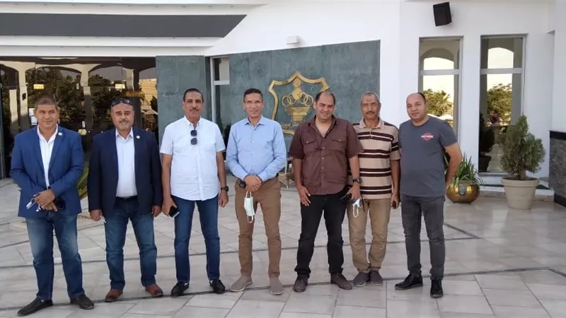 بعد حكم «الدستورية العليا» وفد نقابة المهندسين يزور شركة أسمنت أسيوط