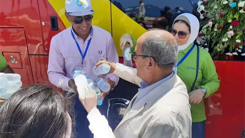 مياه الاسكندرية .. تشارك فى العيد القومى للمحافظة