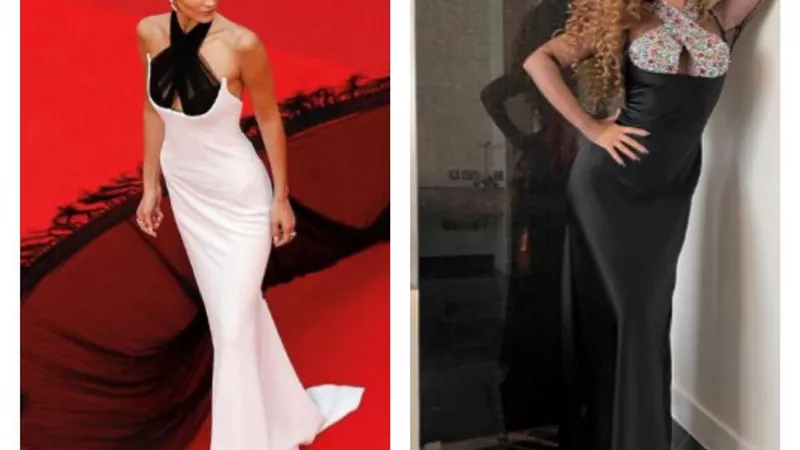رواد السوشيال ميديا يكشفون تشابه فستانى ميريام فارس وبيلا حديد