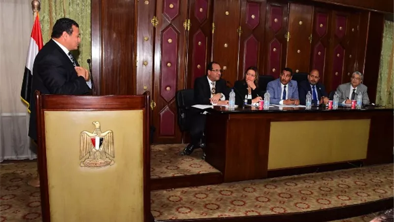 بالصور .. اجتماع لجنة الطاقة والبيئة بمجلس النواب