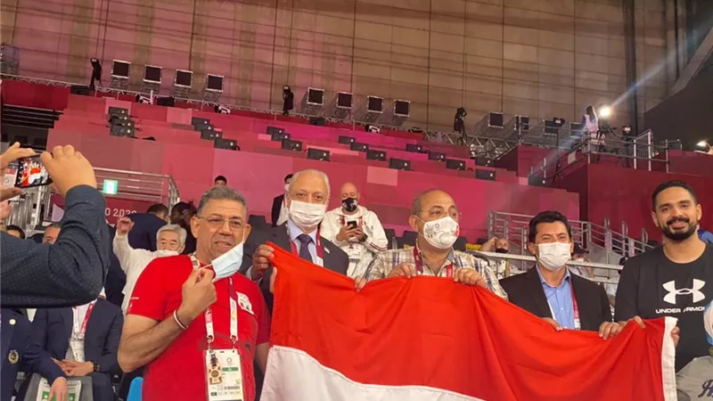وزير الرياضة يهنيء هداية ملاك وسيف عيسي بالفوز ببرونزيتين التايكوندو بأولمبياد طوكيو