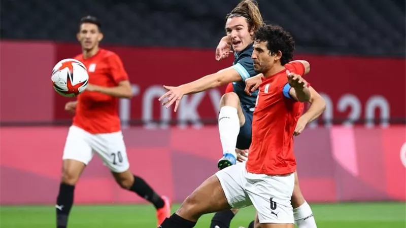 أحمد حجازى يحتفل بتأهل منتخب مصر الأولمبى بطريقته الخاصة.. شاهد