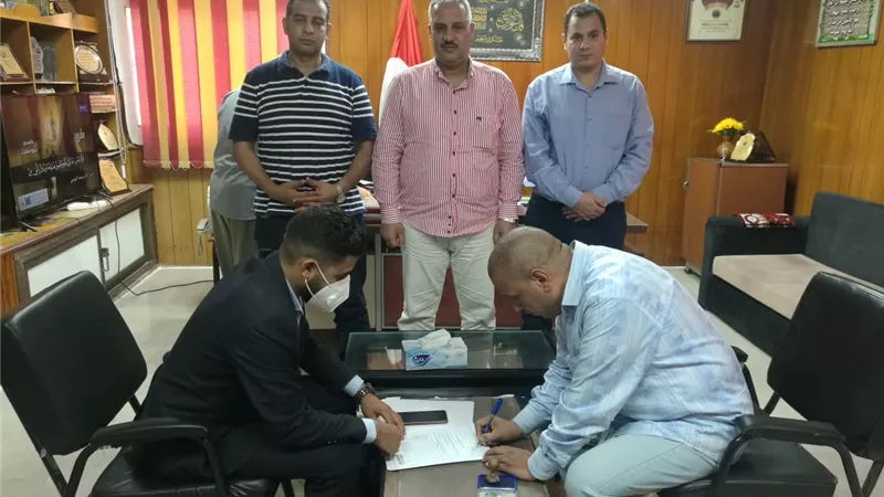 بروتوكول تركيب ماكينات صرف آلى بمراكز الشباب بحضور وكيل وزارة الرياضة بالقليوبية