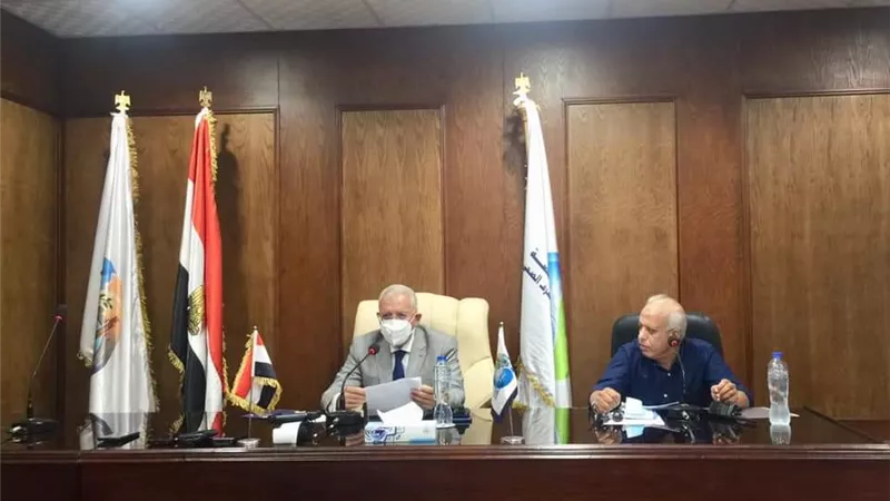 نظام جديد لتسجيل وتحصيل فواتير المياه بالقليوبية