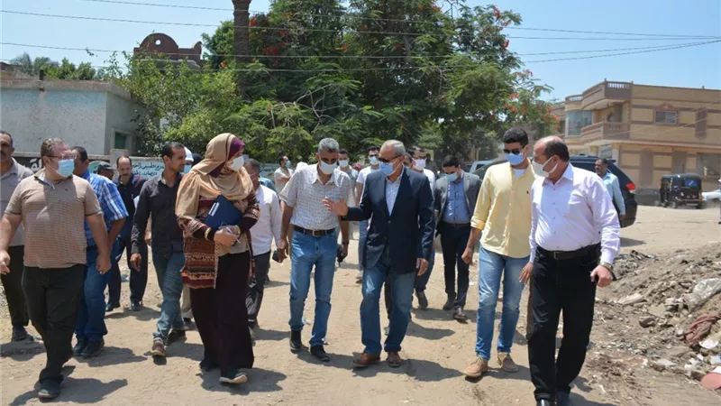القليوبية تتسلم قطعة أرض لإقامة محطة رفع كوم السمن بمركز ومدينه شبين القناطر