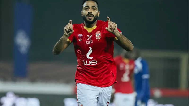 كهربا يصعق شباك أسوان ويسجل الهدف الأول للأهلى