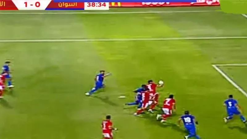 الـ var يحرم أسوان من التعادل أمام الأهلى