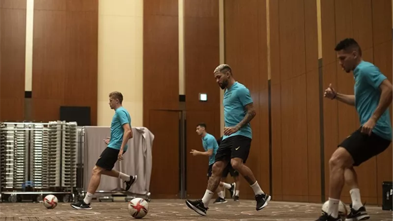 شاهد استعدادات منتخب البرازيل لمواجهة مصر فى طوكيو