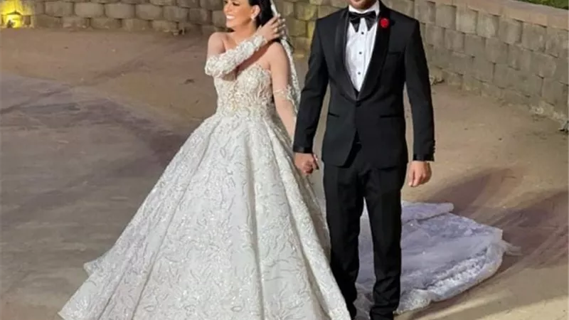 الف مبروك زفاف عهد محمد العباسى وكريم الشاذلى.. بالصور