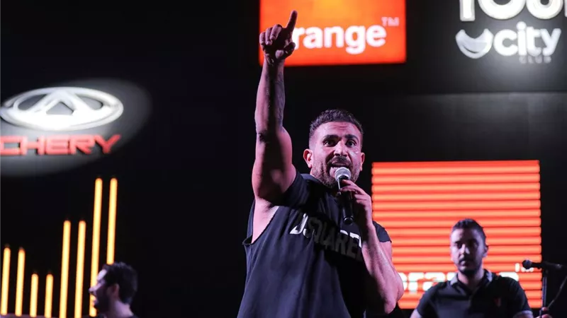 احتفالية فنية بنادى سيتى كلوب شبين الكوم بحضور الفنان أحمد سعد.. صور
