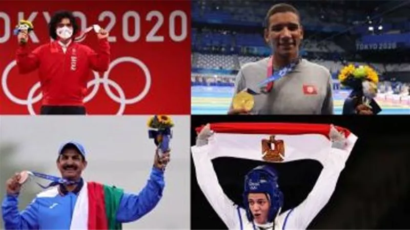 ننشر حصيلة العرب في ثامن أيام أولمبياد 2020.. قطر تدخل التاريخ