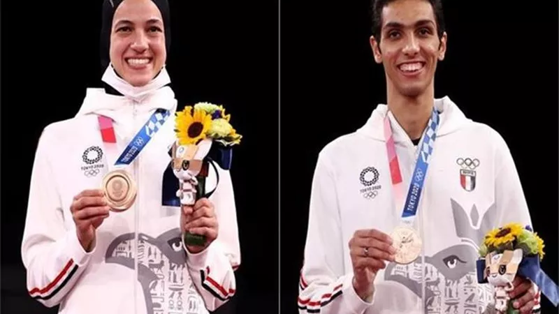 الاتحاد المصري للتايكوندو يكشف كواليس تعرض هداية ملاك وسيف عيسى لإصابات قبل التأهل