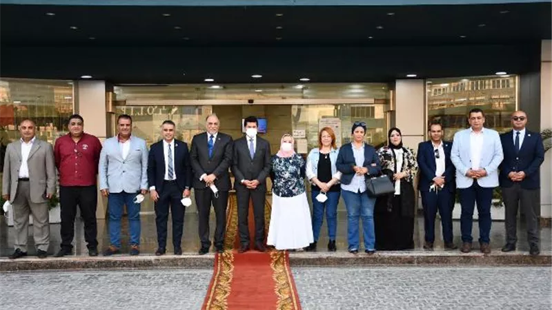 بالصور .. رئيس تضامن النواب يؤازر بعثة مصر البارالمبية قبل مشاركتها فى أوليمياد طوكيو