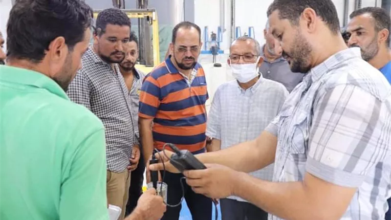 رئيس شركة مياه البحر الأحمر يتفقد محطات ومواقع الشركه بحلايب وشلاتين ومرسى علم