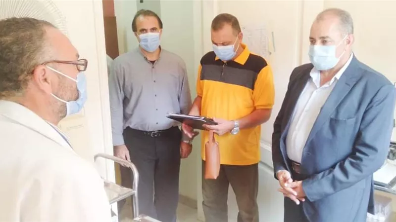 مدير التأمين الصحى يتفقد مقر عيادة اولادصقر الجديد ويأمر بتسهيل اجراءات تلقى الخدمة للمنتفعين