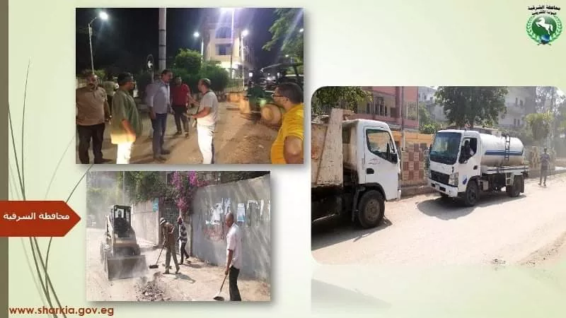 الشرقية تُكثف جهودها اليومية لرفع الإشغالات المخالفة لإعادة الانضباط بالشوارع