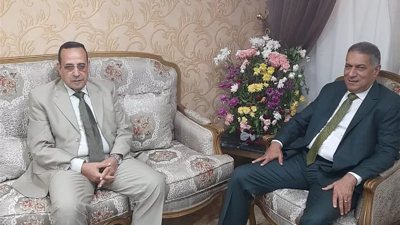 شوشه يهنىء مدير الأمن الجديد ويحيى جهود رجال الشرطة