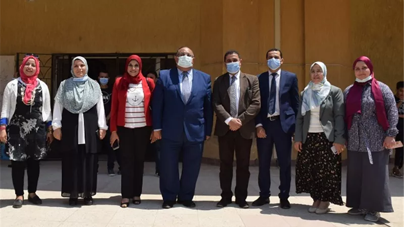 ماجد نجم يتفقد مقر تنسيق الجامعات الأهلية لطلاب الدبلومة الأمريكية والشهادات العربية.. بالصور