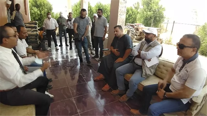ندوة توعية للمنتفعين ومربي الثروة الحيوانية بمنطقة المغرة جنوب العلمين