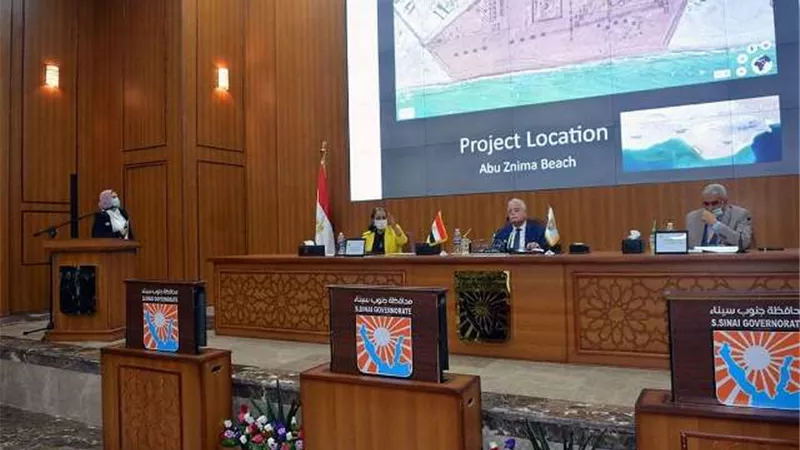 محافظ جنوب سيناء يترأس مؤتمر بحث المشروعات التي سيتم افتتاحها في احتفالات نصر أكتوبر